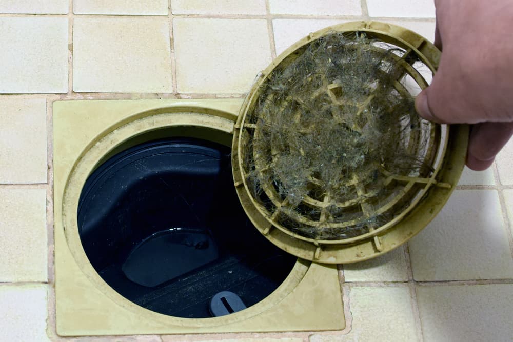 Clogged Shower Drain